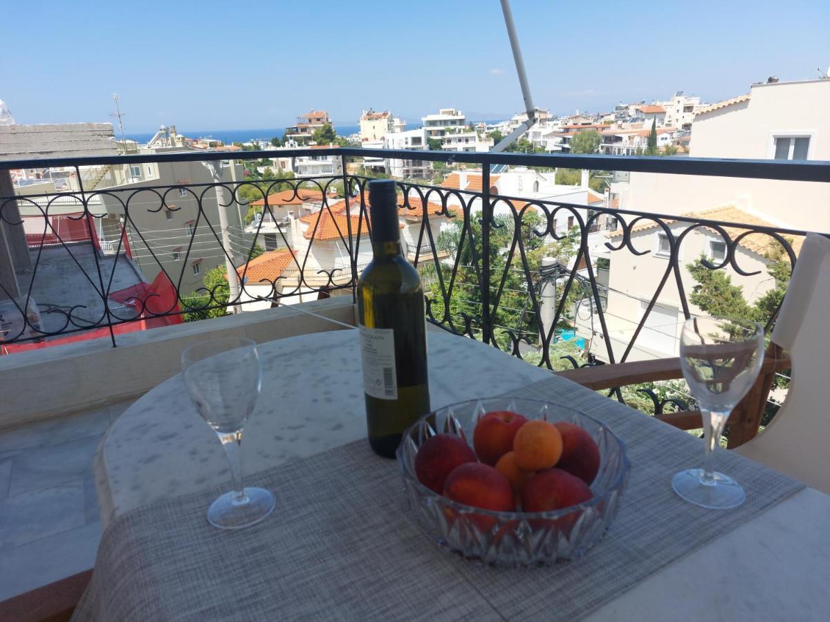 Sea view,big&comfortable appartment in Voula Atene Esterno foto